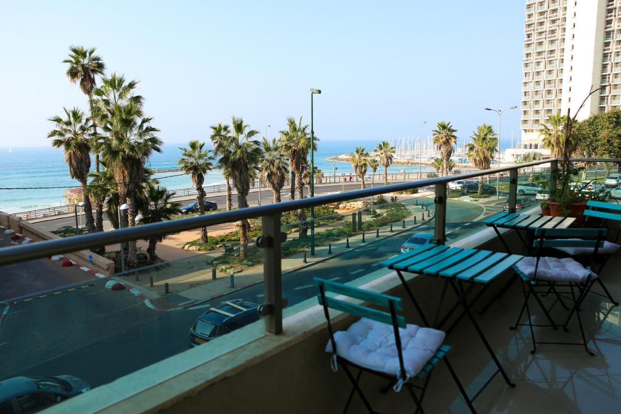 Sea View Apartment Prime Location On The Beach Tel Aviv Exterior foto